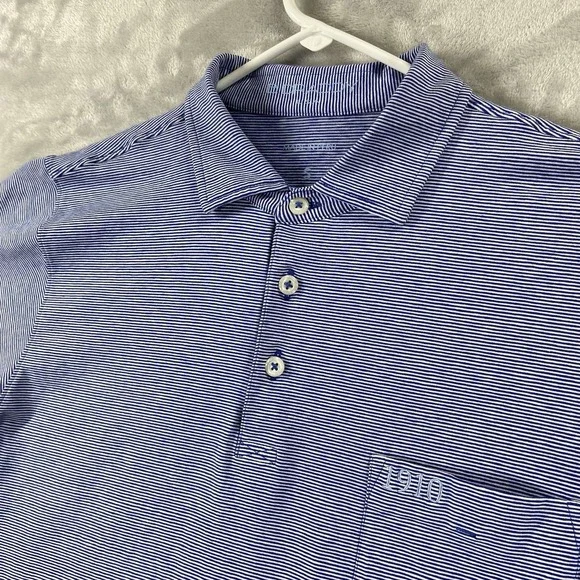 B. Draddy Shirt men's Small Polo Performance Pima Cotton Blend Short Sleeve Golf - Picture 2 of 13